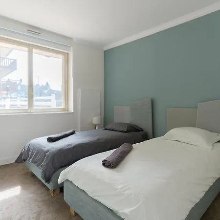 Luxurious 4 People - Casino Barriere Apartment Deauville